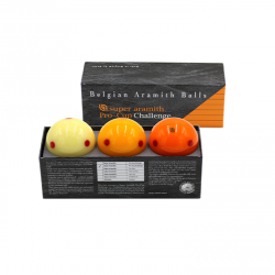 ΜΠΑΛΕΣ ΓΑΛΛΙΚΟΥ ΜΠΙΛΙΑΡΔΟΥ SUPER ARAMITH 61,5MM CHALLENGE - ΝΕΑ ΑΦΙΞΗ