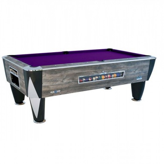 ΜΠΙΛΙΑΡΔΟ ΜΕ ΚΕΡΜΑΤΟΔΕΚΤΗ MAGNO 6FT ΙΣΠΑΝΙΑΣ - ΣΕ ΧΡΩΜΑΤΙΣΜΟ BLUE OAK