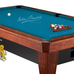 Τσόχα Αμερικάνικου Μπιλιάρδου Iwan Simonis 860 ELECTRIC BLUE (τιμή σετ μπιλιάρδου 9ft)