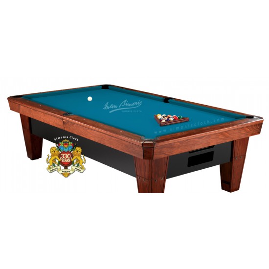 Τσόχα Αμερικάνικου Μπιλιάρδου Iwan Simonis 860 ELECTRIC BLUE (τιμή σετ μπιλιάρδου 9ft)