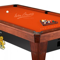 Τσόχα Αμερικάνικου Μπιλιάρδου Iwan Simonis 860 ORANGE (τιμή σετ μπιλιάρδου 9ft)