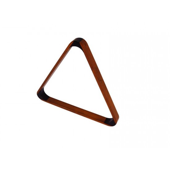 ΤΡΙΓΩΝΟ ΑΜΕΡΙΚΑΝΙΚΟΥ ΜΠΙΛΙΑΡΔΟΥ ΞΥΛΙΝΟ BROWN ΓΙΑ ΜΠΑΛΕΣ 57,2ΜΜ