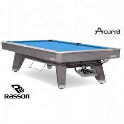 ΜΠΙΛΙΑΡΔΟ 9FT RASSON ACURRA GREY ΜΕ ΣΥΣΤΗΜΑ ΕΠΙΣΤΡΟΦΗΣ ΜΠΙΛΙΩΝ 