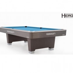 ΜΠΙΛΙΑΡΔΟ RASSON HERO 9FT BLACK ή SARUM STRAND GREY  