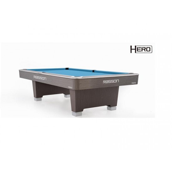 ΜΠΙΛΙΑΡΔΟ RASSON HERO 9FT BLACK ή SARUM STRAND GREY  
