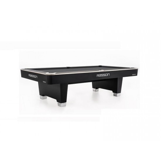 ΜΠΙΛΙΑΡΔΟ RASSON HERO 9FT BLACK ή SARUM STRAND GREY ΜΕ ΣΥΣΤΗΜΑ ΕΠΙΣΤΡΟΦΗΣ ΜΠΙΛΙΩΝ