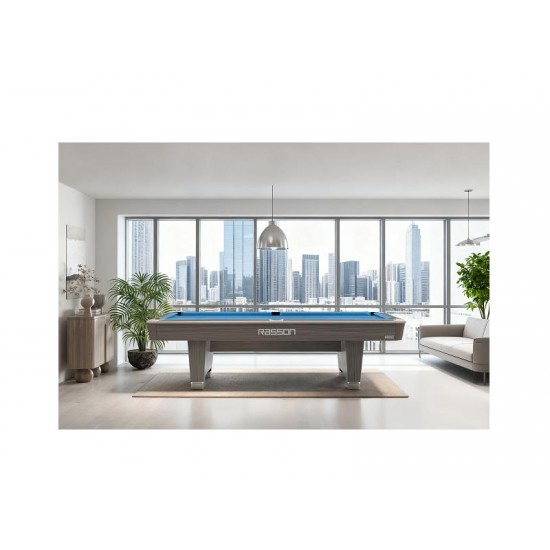 ΜΠΙΛΙΑΡΔΟ RASSON HERO 9FT BLACK ή SARUM STRAND GREY  