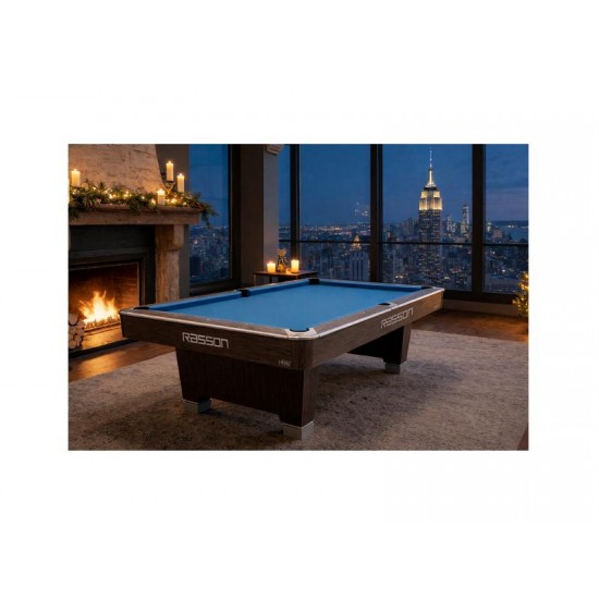 ΜΠΙΛΙΑΡΔΟ RASSON HERO 9FT BLACK ή SARUM STRAND GREY  