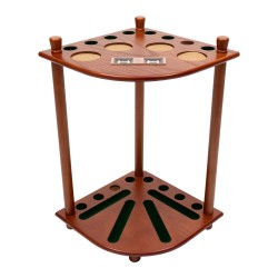 Στεκοθήκη Δαπέδου 8 Στεκών με Αριθμητήριο, Βάσεις Ποτηριών & Μπιλιών 