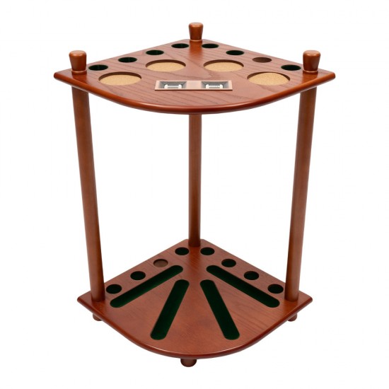 Στεκοθήκη Δαπέδου 8 Στεκών με Αριθμητήριο, Βάσεις Ποτηριών & Μπιλιών 