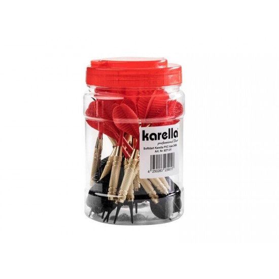 ΠΑΚΕΤΟ ΒΕΛΑΚΙΑ DARTS ΜΕ ΠΛΑΣΤΙΚΗ ΜΥΤΗ 17GR (TEMAXIO)