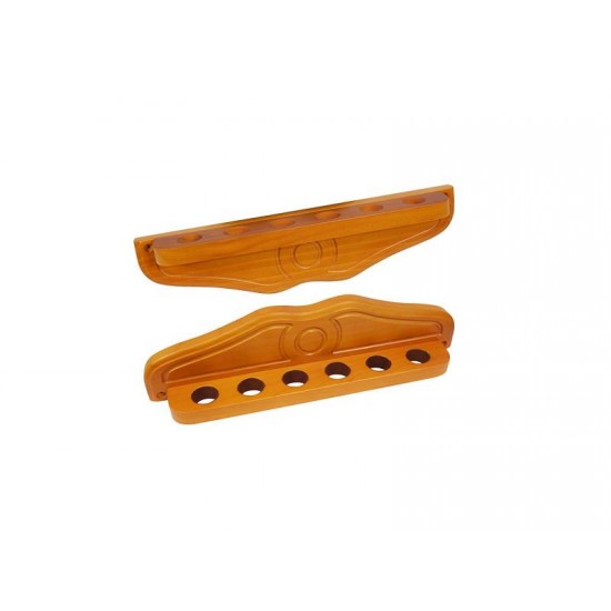 ΣΤΕΚΟΘΗΚΗ ΤΟΙΧΟΥ DELUXE 6 ΘΕΣΕΩΝ ΔΡΥΣ (OAK)