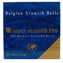 Μπάλες Αμερικάνικου Μπιλιάρδου Super Aramith 57,2mm Pro Cup TV - ΝΕΑ ΑΦΙΞΗ