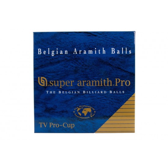 Μπάλες Αμερικάνικου Μπιλιάρδου Super Aramith 57,2mm Pro Cup TV - NEW