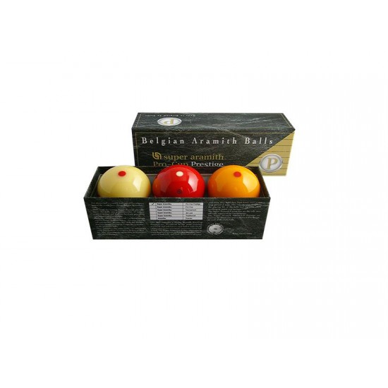 Μπάλες Γαλλικού Μπιλιάρδου Super Aramith 61,5mm Prestige - NEW