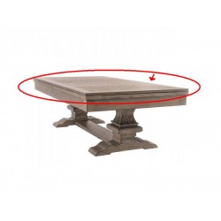 ΤΡΑΠΕΖΑΡΙΑ ΜΠΙΛΙΑΡΔΩΝ 8FT  ΣΕ ΑΠΟΧΡΩΣΗ SILVER MIST