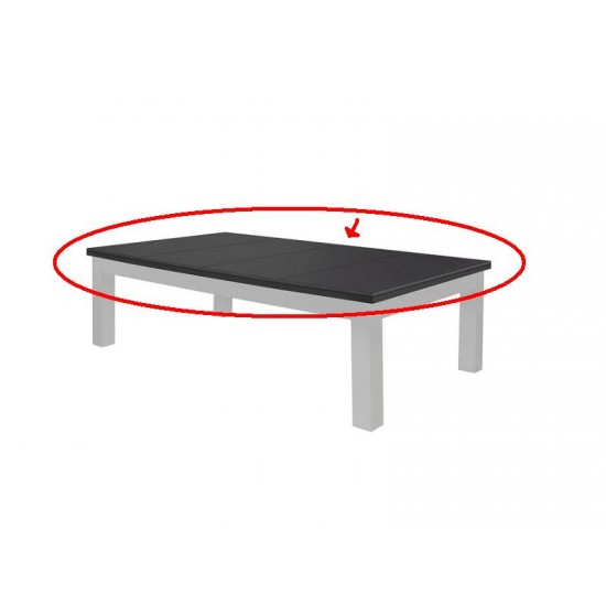 ΤΡΑΠΕΖΑΡΙΑ ΜΠΙΛΙΑΡΔΩΝ 9FT ΣΕ ΜΑΥΡΟ ΧΡΩΜΑ