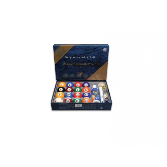 Μπάλες Αμερικάνικου Μπιλιάρδου Super Aramith 57,2mm Pro Value Pack - ΝΕΑ ΑΦΙΞΗ