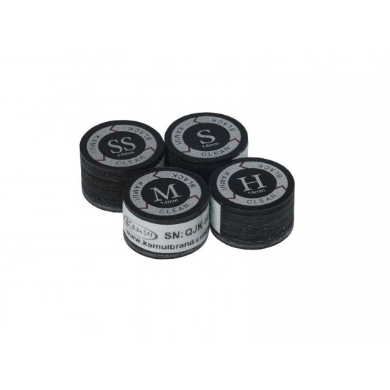 Πετσάκι Πολύπατο KAMUI CLEAR Black 13mm  SOFT NEW