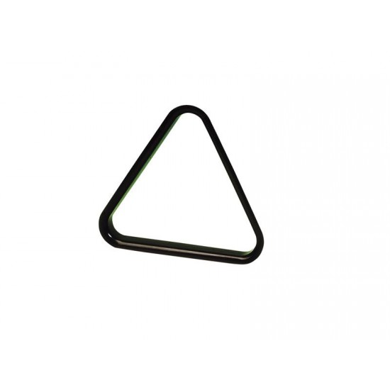 Τρίγωνο Αμερικάνικου Μπιλιάρδου Μαύρο Πλαστικό για Μπάλες 54,0mm