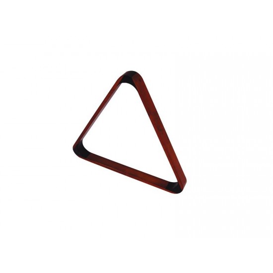Τρίγωνο Αμερικάνικου Μπιλιάρδου Ξύλινο Dark Mahogany για Μπάλες 57,2mm