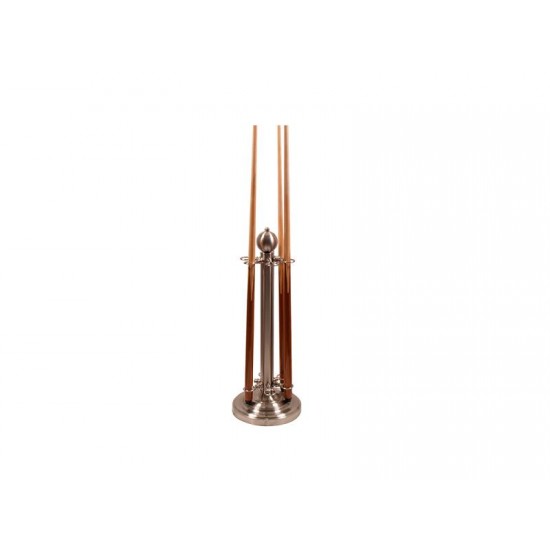 Στεκοθήκη Δαπέδου DeLuxe 6 Θέσεων Brushed Chrome